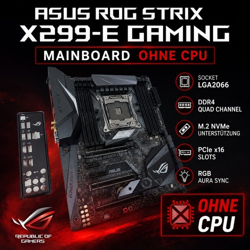 Asus rog strix x299 gaming - rog,